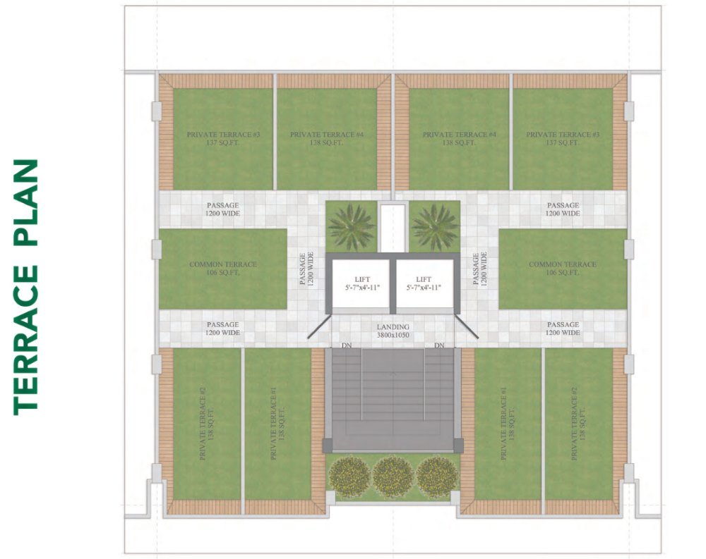 Grace Resilviaa Terrace Plan